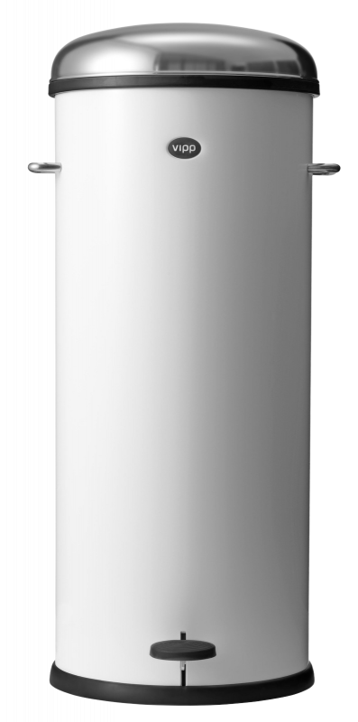 Treteimer 30 L weiß Vipp